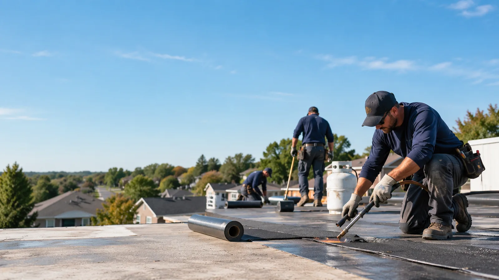 Flat Roof Leak Repair providers in Shawmut, ME